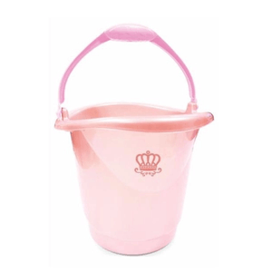 Balde Adoleta Bebê  Majestic  Rosa - 13 Litros