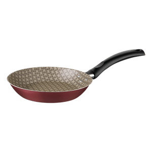 Frigideira Tramontina Turim em Alumínio com Revestimento Interno e Externo em Antiaderente Starflon Max Vermelho 24 cm 1,4 Litros