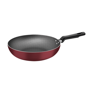 Frigideira Funda Tramontina em Alumínio com Revestimento Interno e Externo em Antiaderente Starflon Max Vermelha 24 cm 2,2 Litros