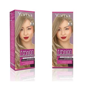 Coloração Yamá Fashion Color Beauty Care 8.31 Louro Claro Dourado Acinzentado - 60g