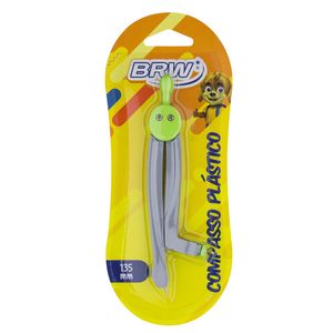 Compasso Escolar BRW com Suporte - Verde