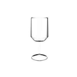 Taça de Vinho e Água Crippa Transparente