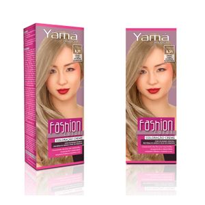 Coloração Yamá Fashion Color Beauty Care 8.31 Louro Claro Dourado Acinzentado - 60g