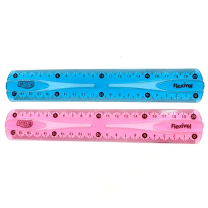 Régua Flexível BRW Cores - 20cm