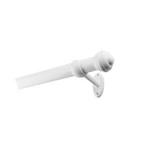 Kit Pratiko Pro  19mm 1.50m Branco com 2 Suportes- Bella Arte