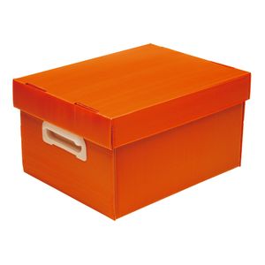 Caixa Organizadora Polibras The Best Box Grande Vermelha