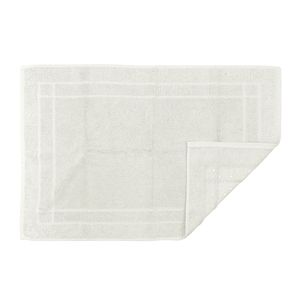 Toalha de Piso Sofisticata Branco 50 cm x 75 cm Atlântica