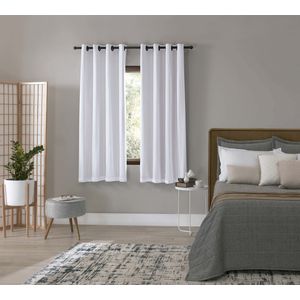 Cortina Pratika Bella Janela York Slim Branco 3.60m x 2.50m