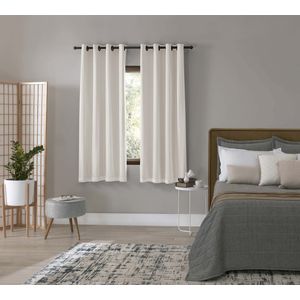 Cortina Pratika Bella Janela York Slim 2,40m x 1,70m - Areia