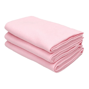 Kit com 3 Cueiros Bercinho Rosa Bercinho 1,00m x 80cm