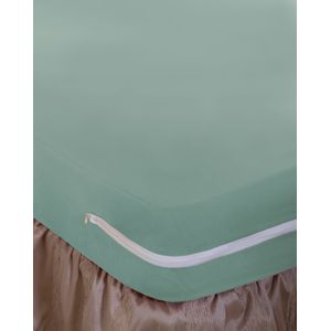 Capa para Colchão Casal Casa Brasil 30cm Verde Atlântica