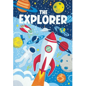 Toalha de Banho Döhler Felpudo D Estampado The Explorer 70cm x 115cm