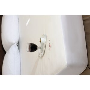 Protetor de Colchão King Impermeável Branco Atlântica