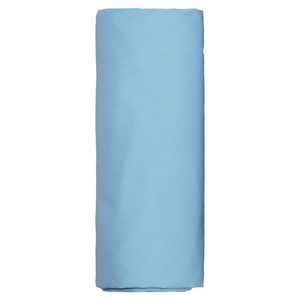 Lençol com Elástico 150 Fios para Berço Americano Azul Baby Joy