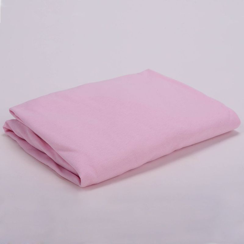 44006018Lencol-com-elastico-de-Malha-Liso-Rosa