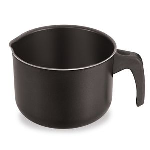 Leiteira Antiaderente Fortaleza sem Tampa Black - 16cm