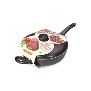 Super Frigideira Fortaleza com Tampa Black - 26cm