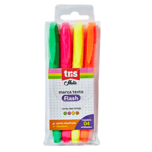 Marca Texto Tris Flash Holic Pop Neon - 4un