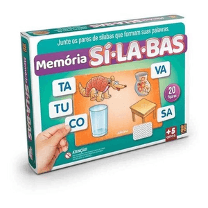 Jogo de Memória Sílabas Grow