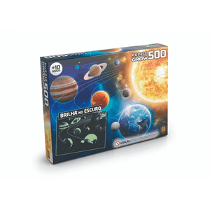 Puzzle 500 Peças Sistema Solar Grow