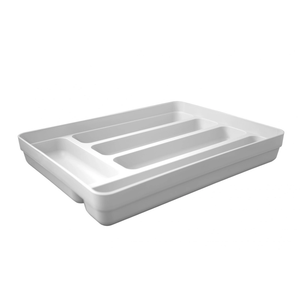 Organizador de Talheres Logic  Branco Fechado - OU