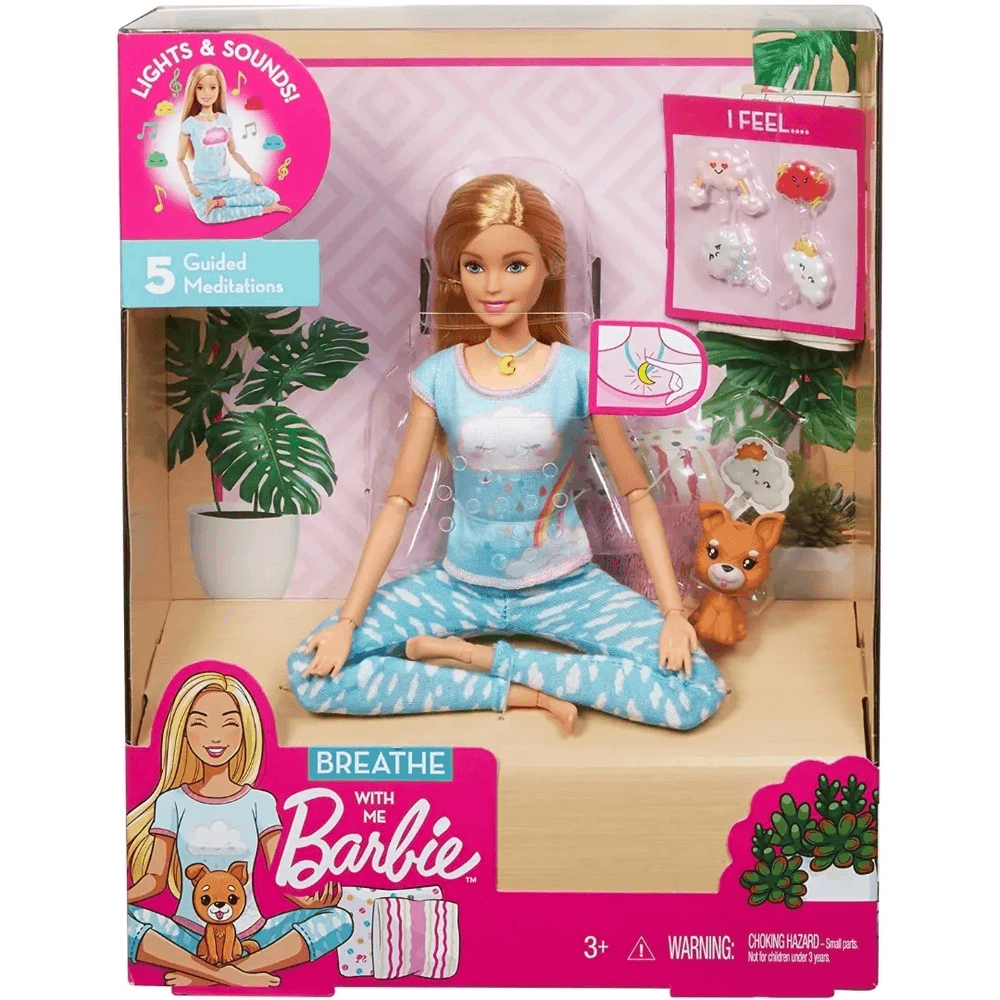 Boneca Barbie - Extra - Barbie Com Roupa Azul Claro - Mattel - Ri Happy