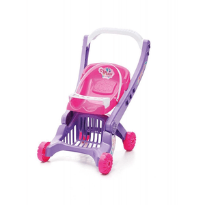 Bebaby Tateti Carrinho de Boneca 2 em 1