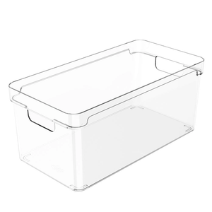 Organizador de Armário Clear 30x15x13cm Natural - OU