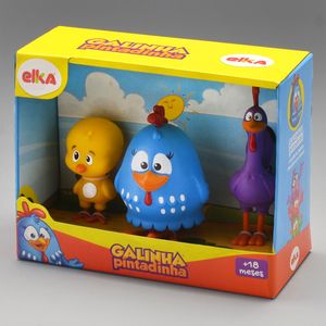 Família Galinha Pintadinha Elka em Vinil