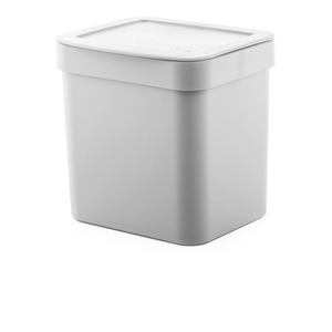 Lixeira Trium 4,7 Litros Branco Fechado - OU