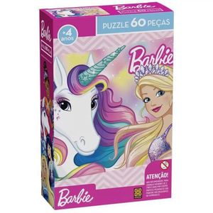 Puzzle 60 Peças Barbie Grow