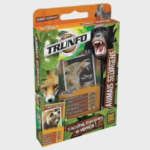 Super Trunfo Animais Selvagens Grow