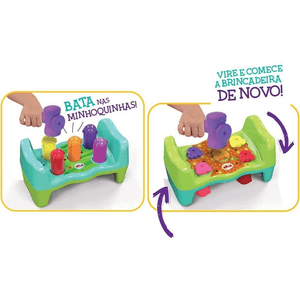 Brinquedo Bate Rebate Elka Minhoquinhas