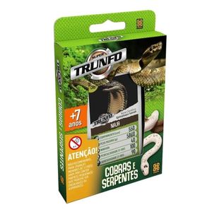Super Trunfo Cobras e Serpentes Grow