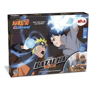 Jogo Tabuleiro Infantil Elka Batalha Ninja Naruto Shippuden