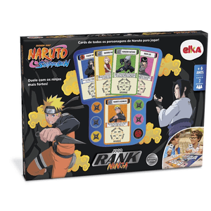 Jogo de Cartas Elka Naruto Shippuden Rank Ninja