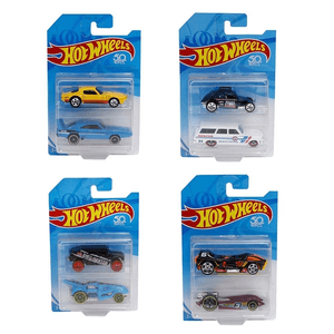 Conjunto com 2 Carrinhos Hot Wheels Mattel Die Cast
