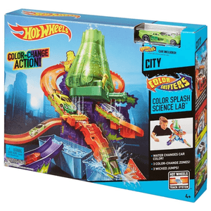 Pista Hot Wheels Mattel Color Change Estação Cientifica