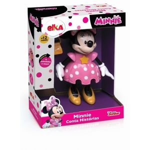 Boneca Minnie Elka Conta Histórias