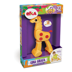 Brinquedo Corre Corre Elka Gina Girafa