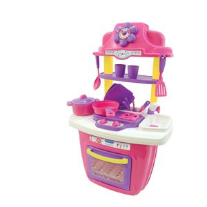 Brinquedo Cozinha Portátil - Rosa