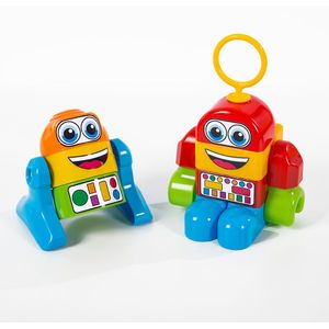 Brinquedo M-Bricks Robots Maral - 16 Peças
