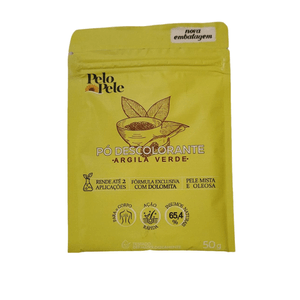 Descolorante para o Corpo Pelo e Pele Argila Verde - 50g