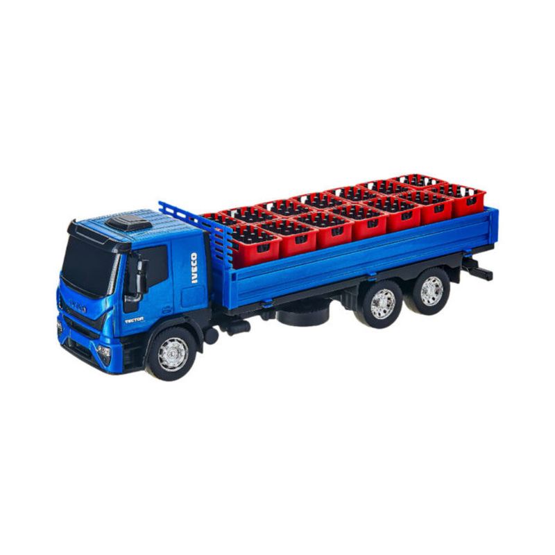 Caminhão Iveco Tector Dropside Usual Brinquedos - Cores Sortidas