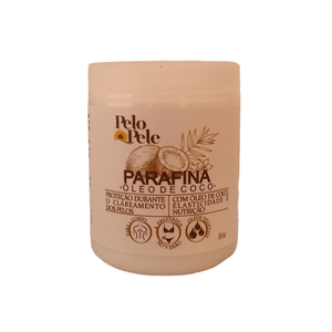 Parafina com Óleo De Coco Pelo e Pele - 80g