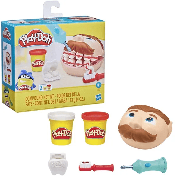 Conjunto Massa de Modelar Play Doh Mini Dentista Hasbro