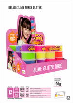 LAMINAS-GELELE-SLIME-TORRE-GLITTER-196-G