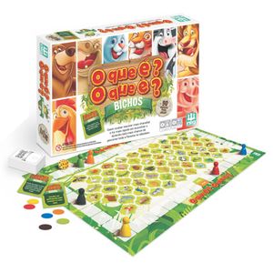 Jogo de Tabuleiro Nig O que é ? O que é? Bichos