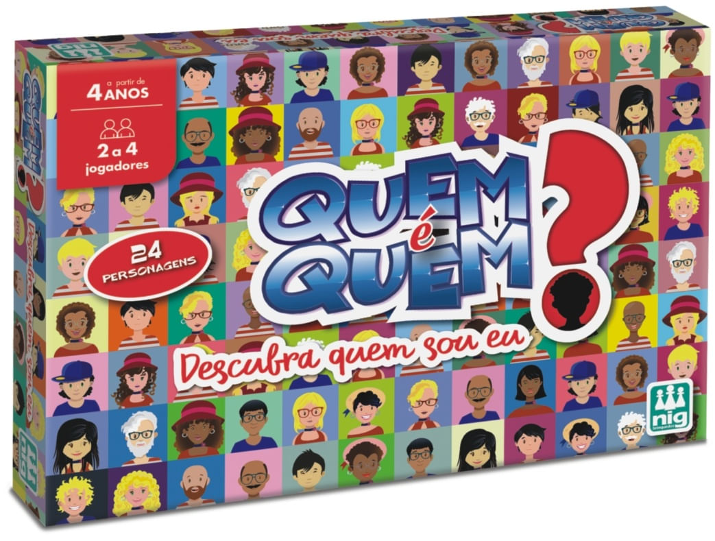 Jogo Divertido Para Criança O Que é O Que é Tabuleiro - Nig