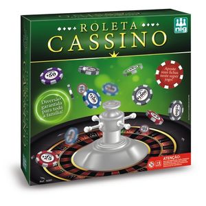 Jogo Roleta Cassino Nig Multicolor